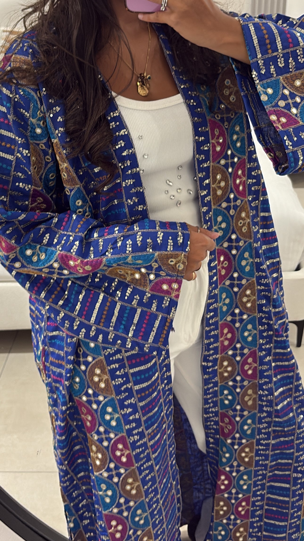 KIMONO RAYHA ROYAL BLUE