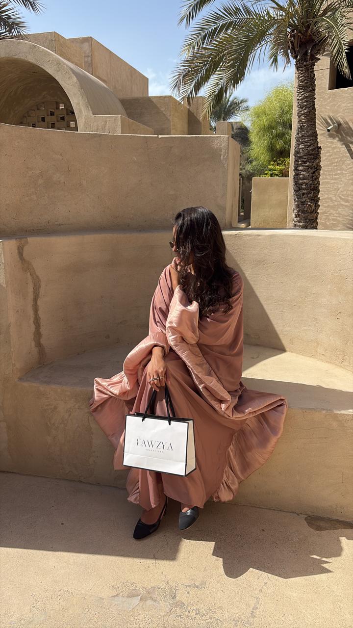 FAWZYA ABAYA PINK