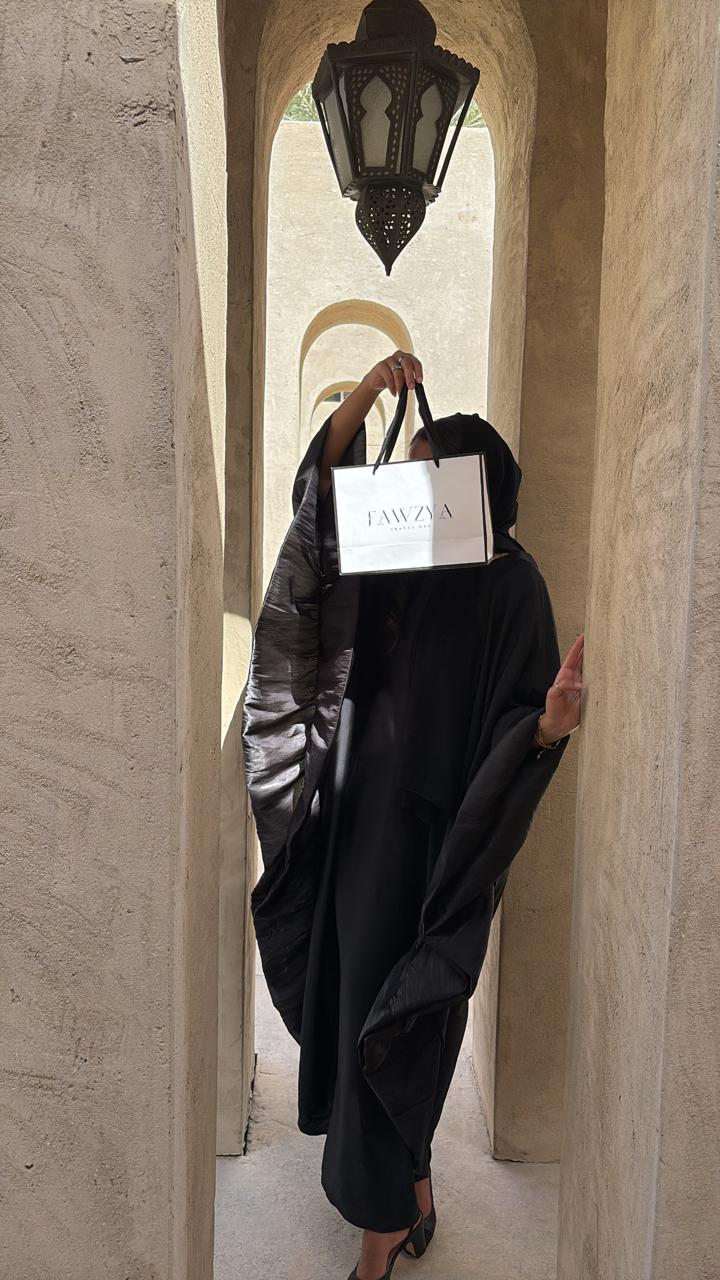 FAWZYA ABAYA BLACK