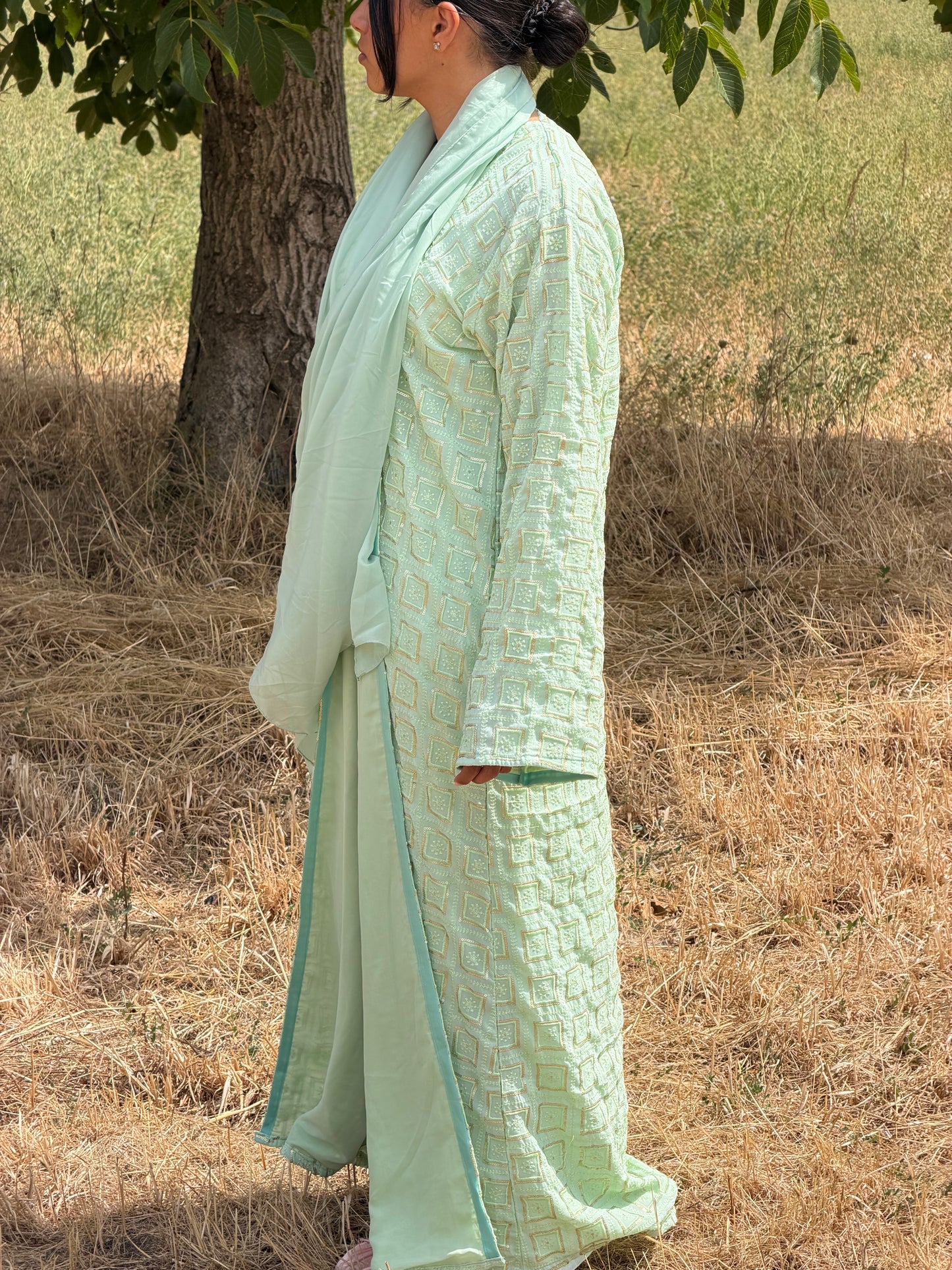 KIMONO MINT GREEN