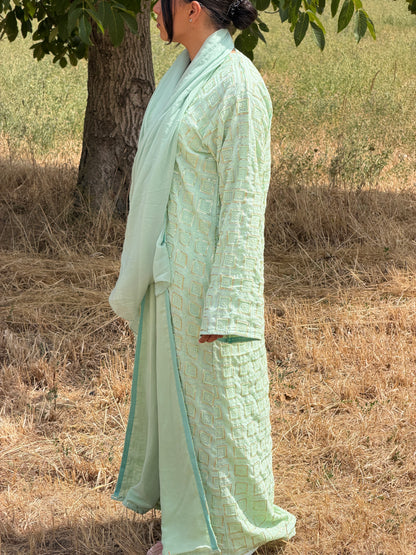 KIMONO MINT GREEN
