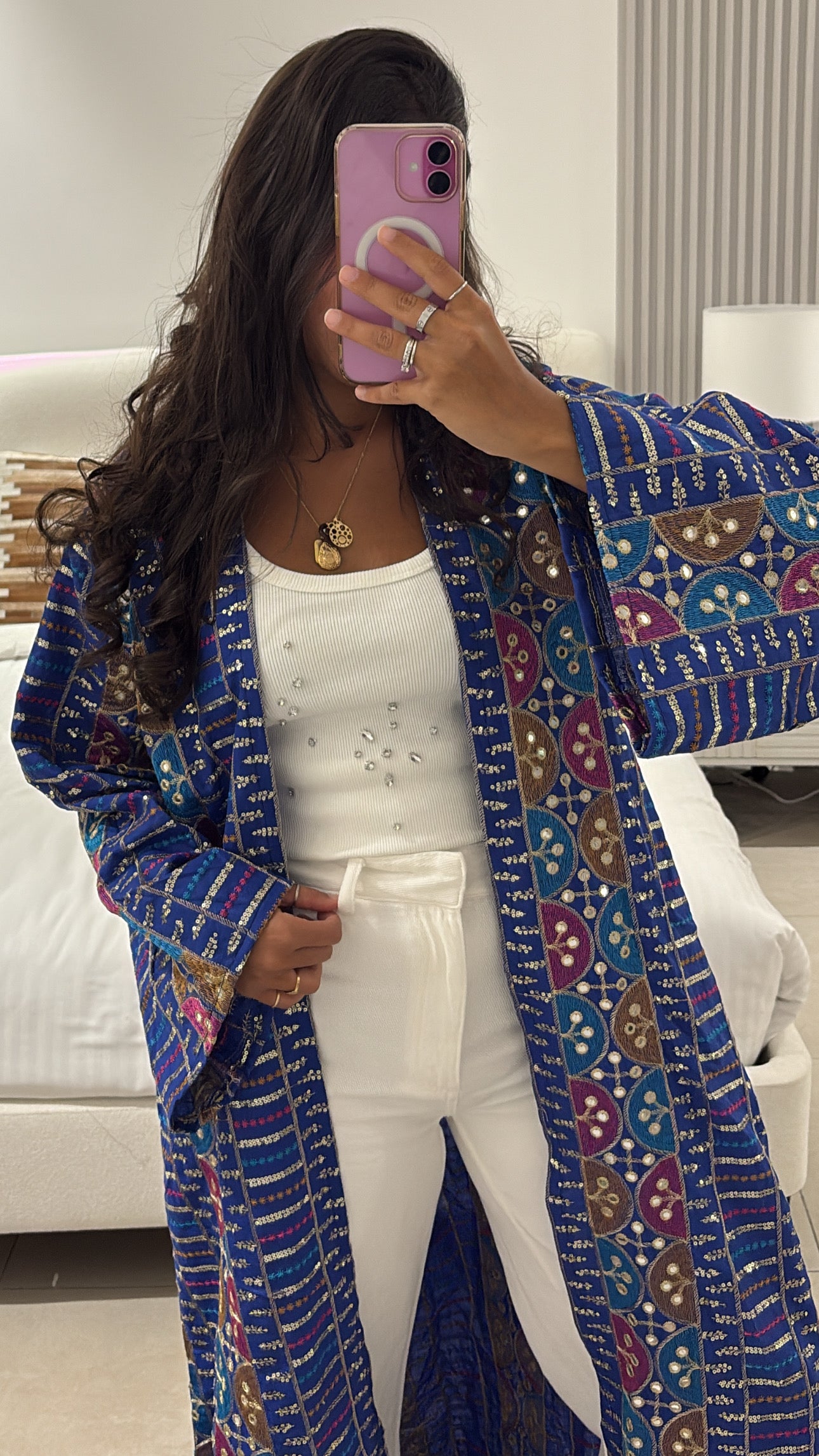 KIMONO RAYHA ROYAL BLUE