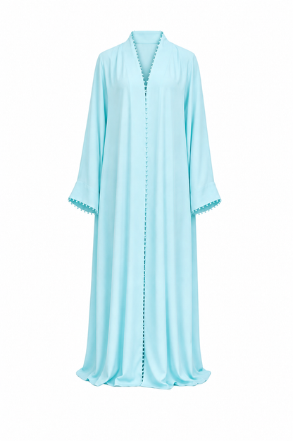 KIMONO PEARL BLEU AZUR
