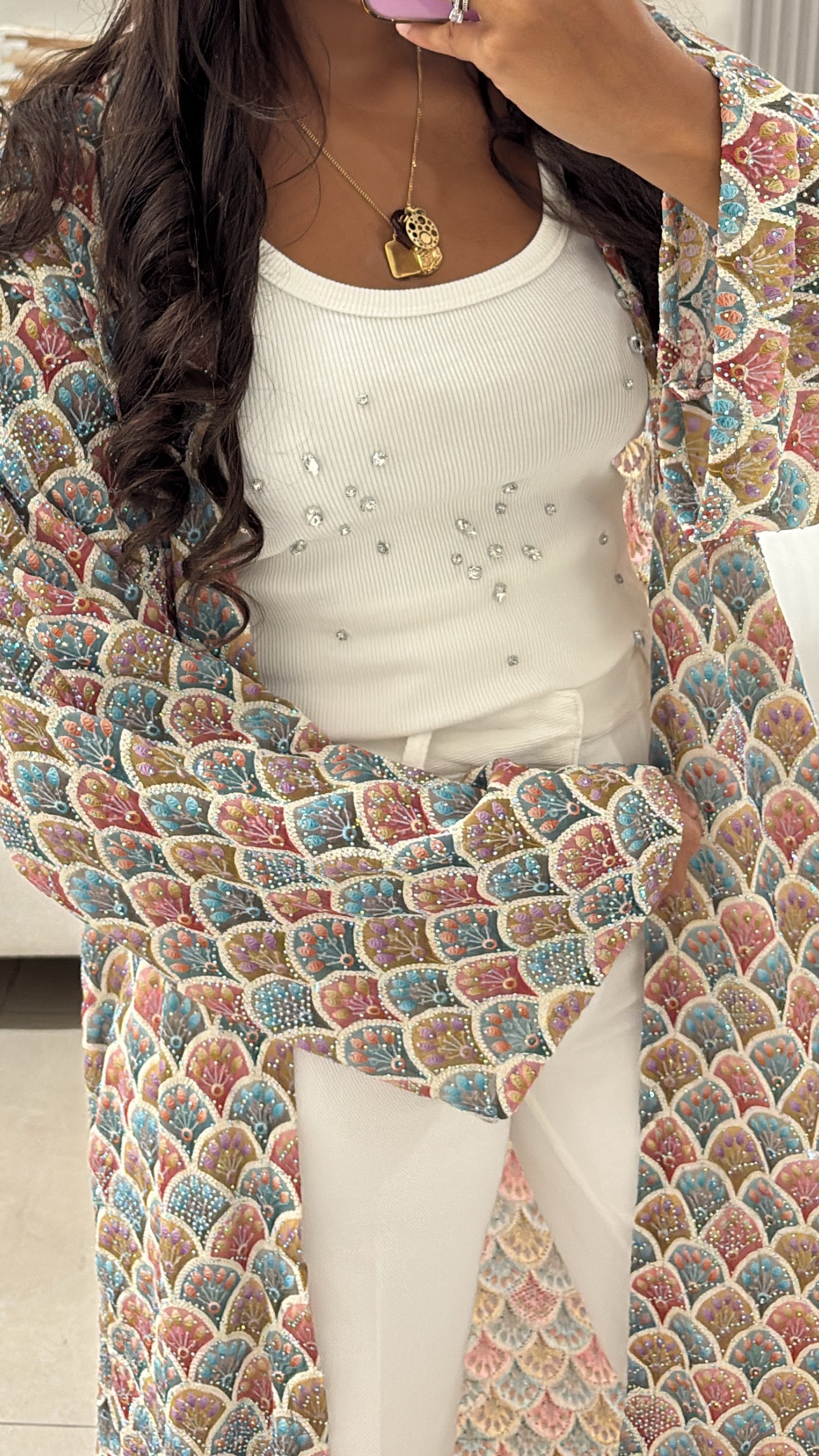 KIMONO SHAYALA BLUE
