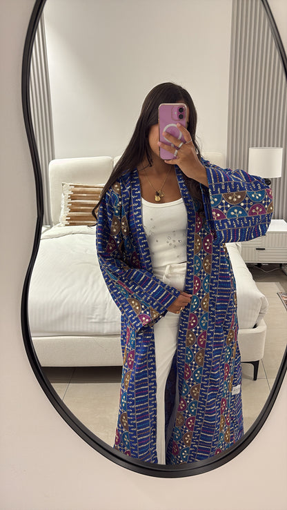 KIMONO RAYHA BLEU ROI