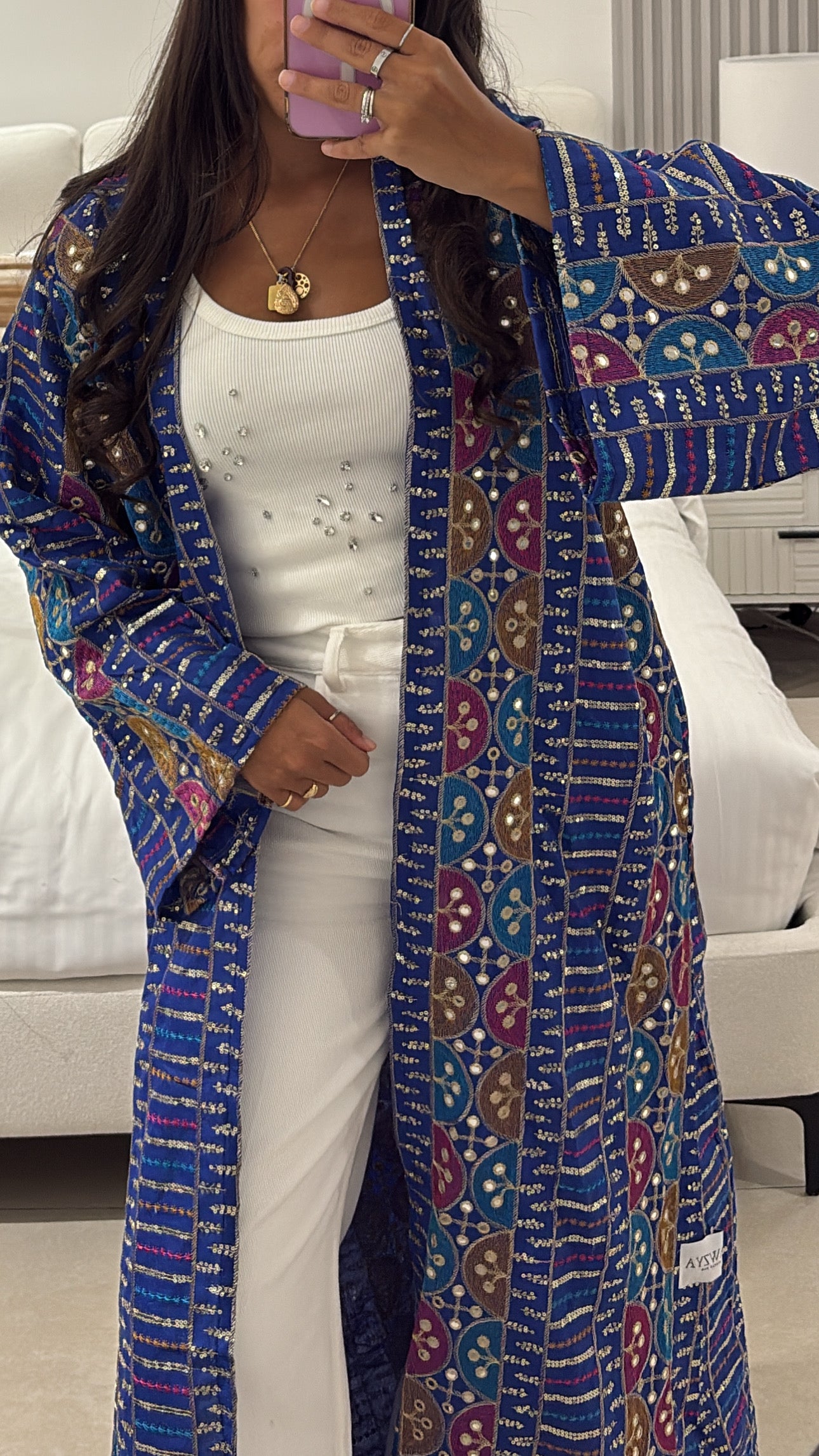 KIMONO RAYHA ROYAL BLUE