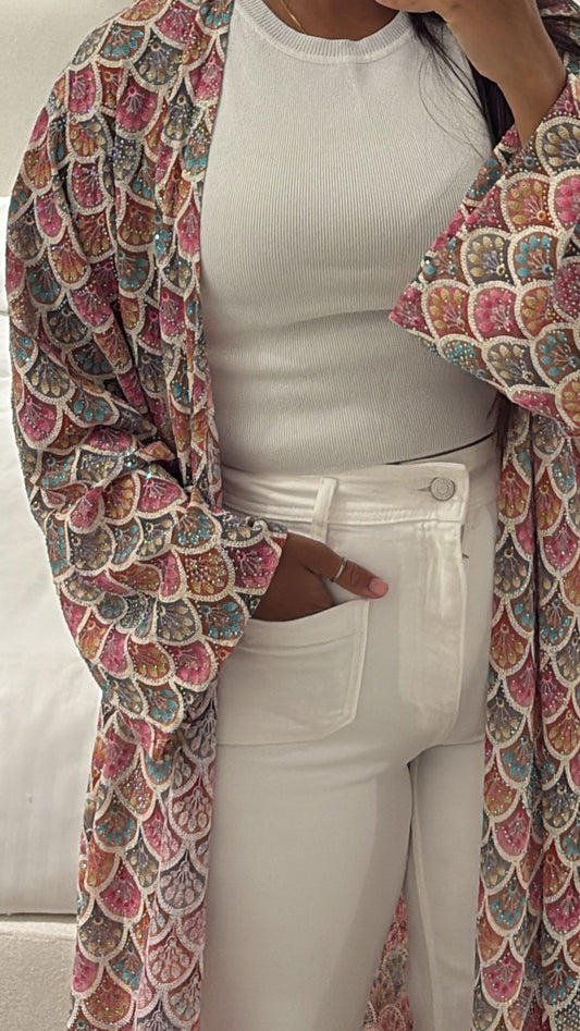 KIMONO SHAYALA PINK