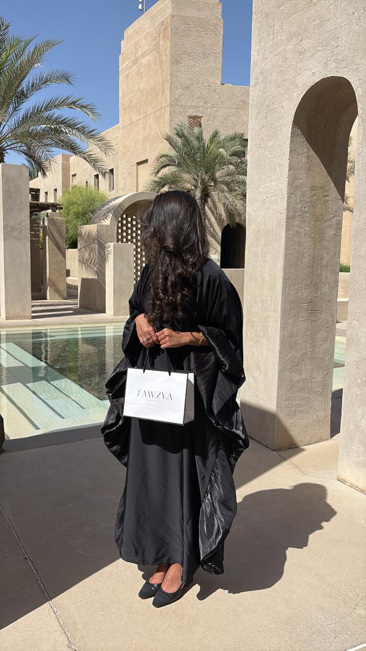 FAWZYA ABAYA BLACK