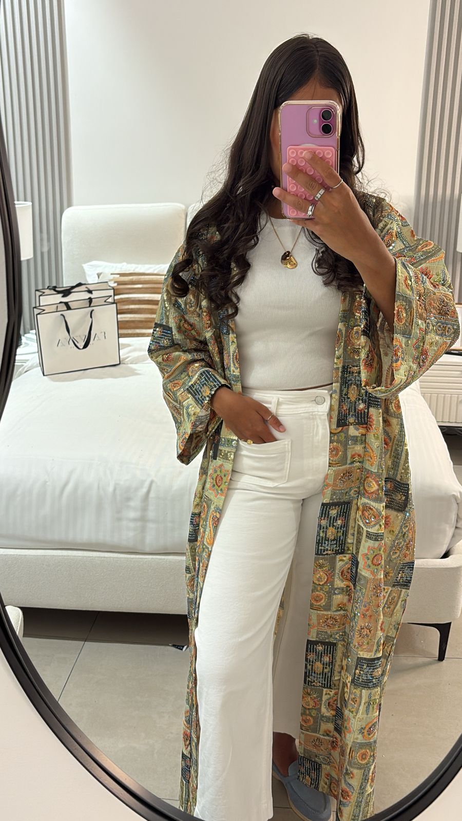 KIMONO ESSENCE UNIQUE GREEN