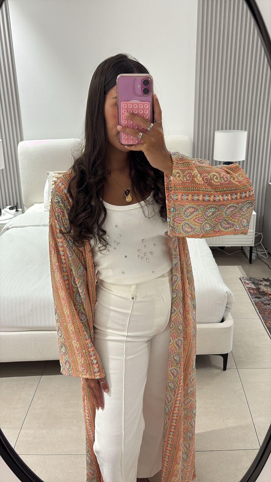 KIMONO SAHEEL ORANGE