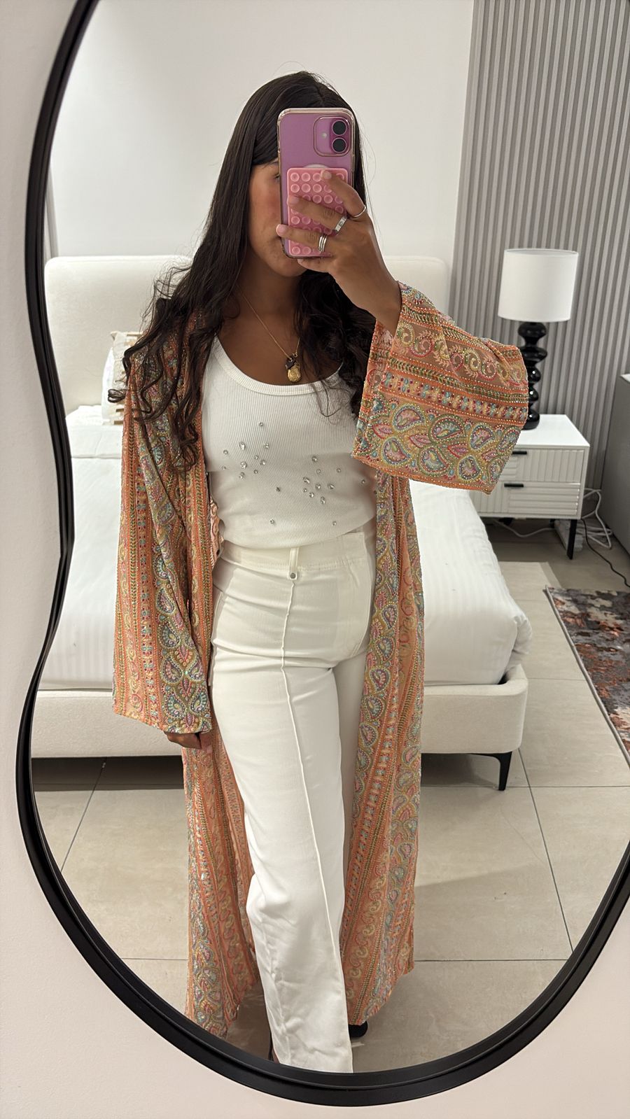 KIMONO SAHEEL ORANGE