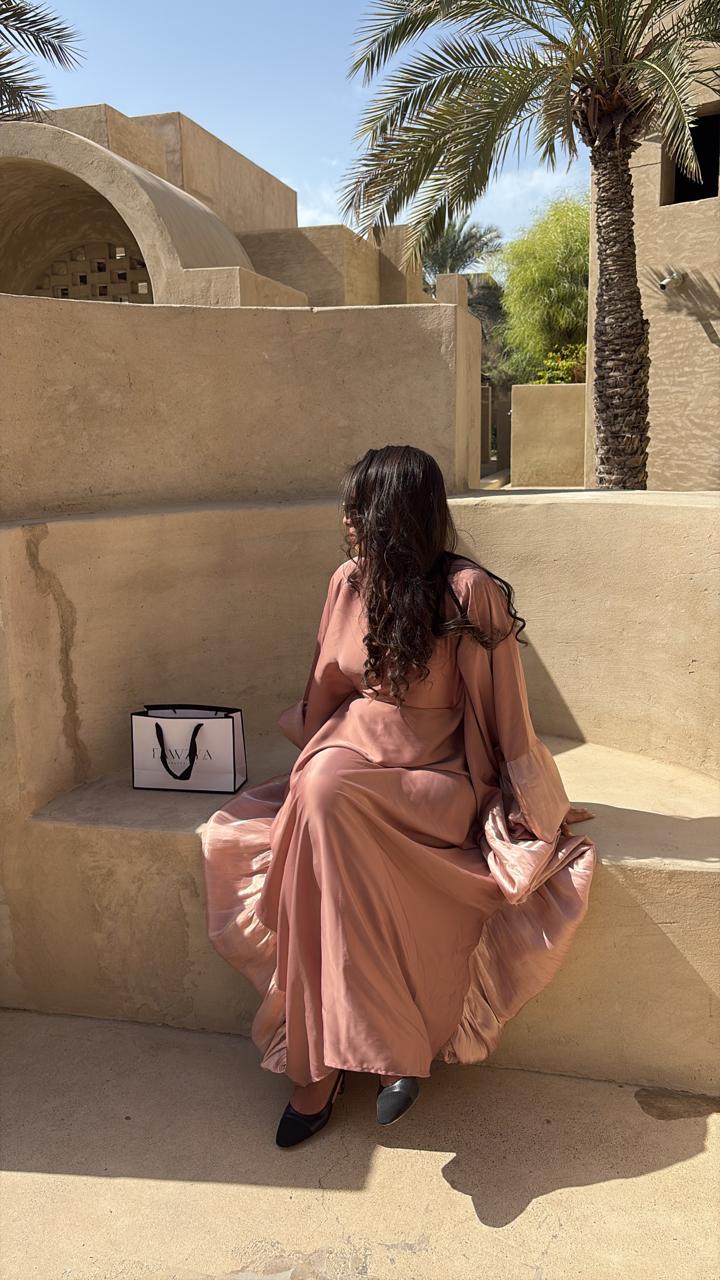 FAWZYA ABAYA PINK